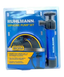Bomba de Líquidos Trasvase Extractor Nafta Inflador 2 en 1 Auto Ruhlmann RU12007