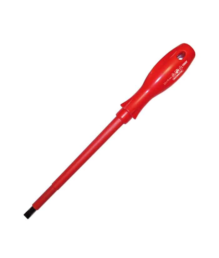 Destornillador Punta Plana Dieléctrico Aislado 1000V 5.5 x 125mm Crossmaster 9940158