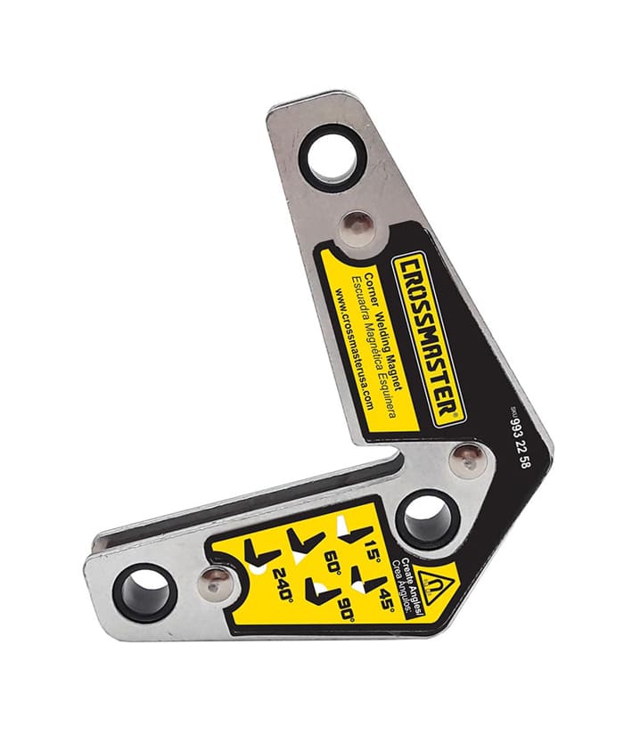 Escuadra Magnética Esquinera 5 Ángulos Crossmaster 9932258