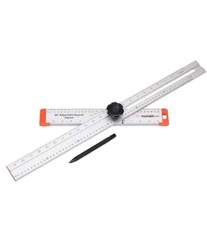 Escuadra "T" Regulable Aluminio Angulo 24" 600mm Harden 580746