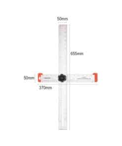 Alternative view of Escuadra "T" Regulable Aluminio Angulo 24" 600mm Harden 580746