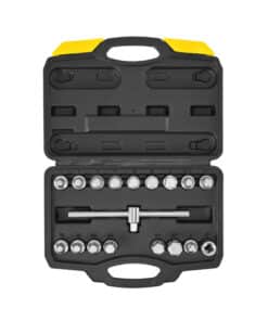 Juego Set Extractor de Tapones de Cárter Encastre 3/8" x 18pzs Crossmaster 9980604