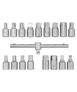 Alternative view of Juego Set Extractor de Tapones de Cárter Encastre 3/8" x 18pzs Crossmaster 9980604