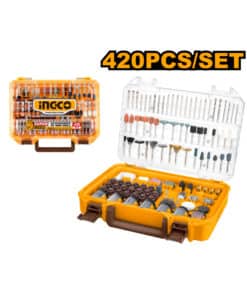 Juego Set Kit Accesorios Minitorno x 420pzs Ingco AKMG4208