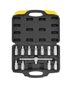 Juego Set Extractor de Tapones de Cárter Encastre 3/8″ x 12pzs Crossmaster 9980600