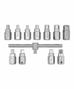 Alternative view of Juego Set Extractor de Tapones de Cárter Encastre 3/8″ x 12pzs Crossmaster 9980600