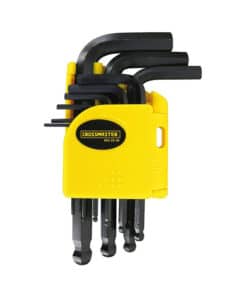 Juego Set Kit Llaves Hexagonales Cortas 1.5 a 10mm x 9pzs Crossmaster 9942946