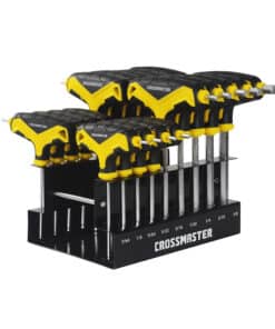 Juego Set Kit Llaves T Hexagonales Milimétricas Pulgadas x 18pzs Crossmaster 9943605