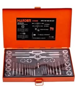Juego Set Kit Machos Cojinetes y Terrajas 40pzs Harden 610459