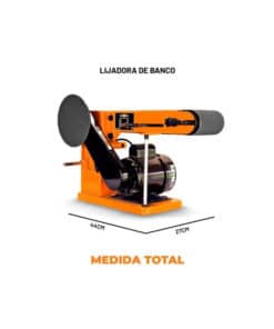 Alternative view of Lijadora Combinada de Banco Disco Eléctrica 375W 150mm Nebraska NEMELB375