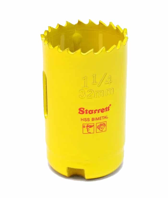 Mecha Sierra Copa Bimetálica 32mm Fast Cut Starret