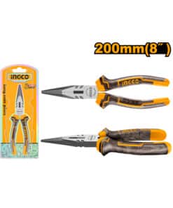 Pinza Punta Larga 8" 200mm Ingco HLNP08208