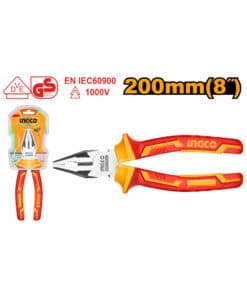 Pinza Universal Dieléctrica 1000V 8" 200mm Ingco HICP28208