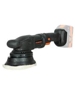 Pulidora Lustradora LustraLijadora Roto Orbital a Batería Inalámbrica Detailing 18V Black Series Lusqtoff Naranja/Negro PRL150-9B