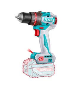 Alternative view of Taladro Atornillador Con Percutor a Batería Inalámbrico 42V Motor Brushless 69Nm + Batería 42V 2.0Ah Amper + Cargador + Maletín + Accesorios Total TIDLI426981-4