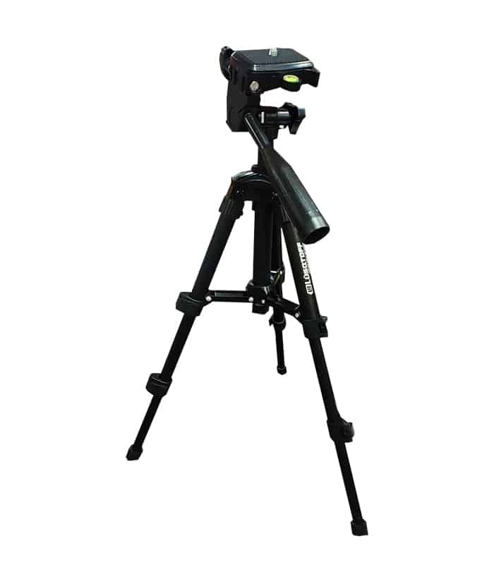 Trípode Nivel Láser 50cm Con Bolso de Traslado Lusqtoff Naranja/Negro TNVL150-8