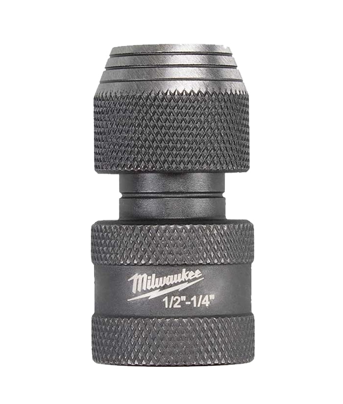Adaptador Alto Impacto de 1/2" Cuadrado a 1/4" Hexagonal Milwaukee 48-03-4410