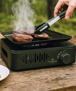 Alternative view of Anafe Cocina Portátil Compacta a Gas Flamante Para Camping 3200W Color Negro Driven DC-10023/N