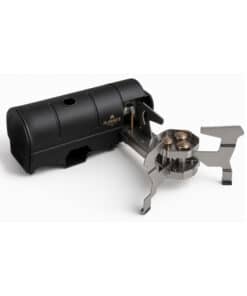 Anafe Cocina Portátil Plegable a Gas Flamante 1 Hornalla Para Camping Color Negro Driven DC-10040/N