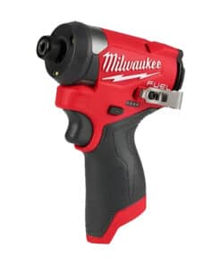 Atornillador de Impacto a Batería Inalámbrico FUEL 12V 1/4" 170Nm Milwaukee Rojo/Negro 3453-20