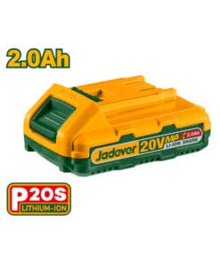 Batería de Litio 20V 2.0Ah Amper Jadever Amarillo/Verde JDLBP520