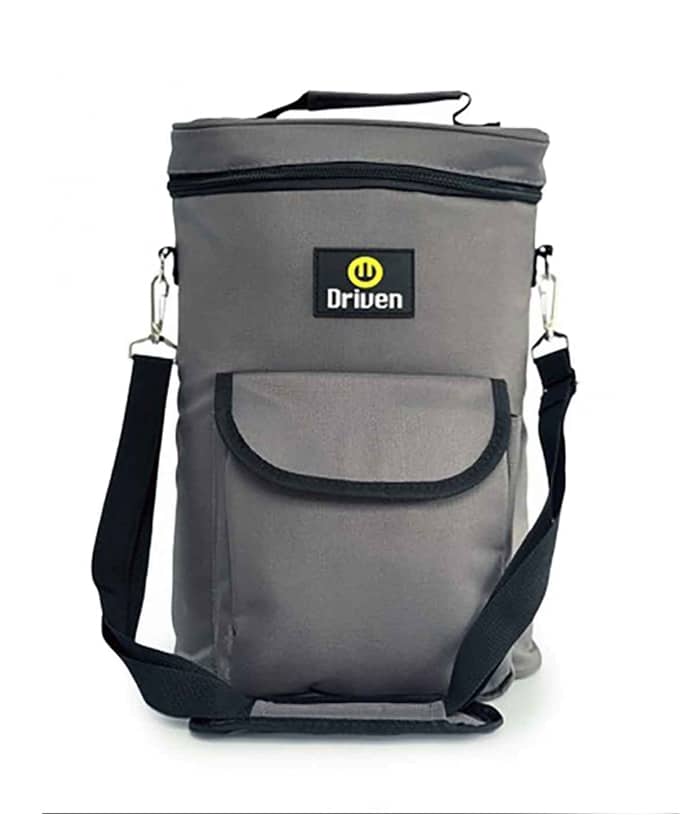 Bolso Matero Térmico Doble Termo Color Gris Driven TD-T-0110/G