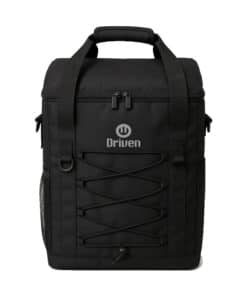Bolso Mochila Conservadora Térmica Impermeable Color Negro Driven TD-T-0210/N