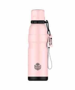 Botella Térmica Infantil de Acero Inoxidable 600cc Color Rosa Driven TD-1560/RS