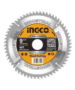 Disco Sierra Circular 9 1/4" 235mm 60 Dientes Para Madera Ingco TSB123523