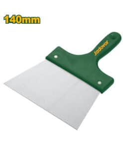 Espátula Ancha 5.5" 140mm Mango Plástico Jadever Amarillo/Verde JDPT5314