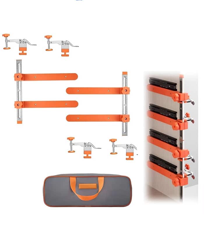 Juego Set Kit Guía Para Armado Colocación de Cajones x 4pzs Ruhlmann RU15522