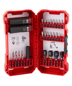 Juego Set Kit Puntas Destornillador de Impacto x 26pzs Milwaukee Rojo/Negro 48-32-4408