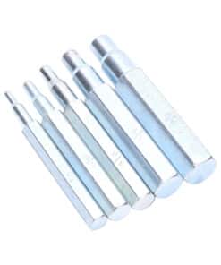 Juego Set Kit Punzones de Estampado 1/4" a 5/8" x 5pzs Ruhlmann RU33000