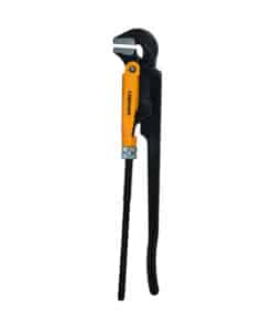 Llave Para Caño 1 1/2" 38mm Lusqtoff Naranja/Negro L3402