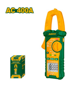 Pinza Amperométrica Digital AC 400A Amper Jadever Amarillo/Verde JDDM6503