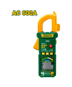 Pinza Amperométrica Digital 600A Amper Jadever Amarillo/Verde JDDM6505