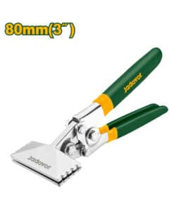 Pinza Selladora Recta Para Aplanar Laminas 3″ 80mm Jadever Amarillo/Verde JDZB8001