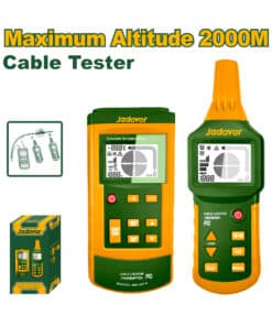 Multimetro Tester Rastreador de Cables 2000mts Jadever Amarillo/Verde JDTP9504