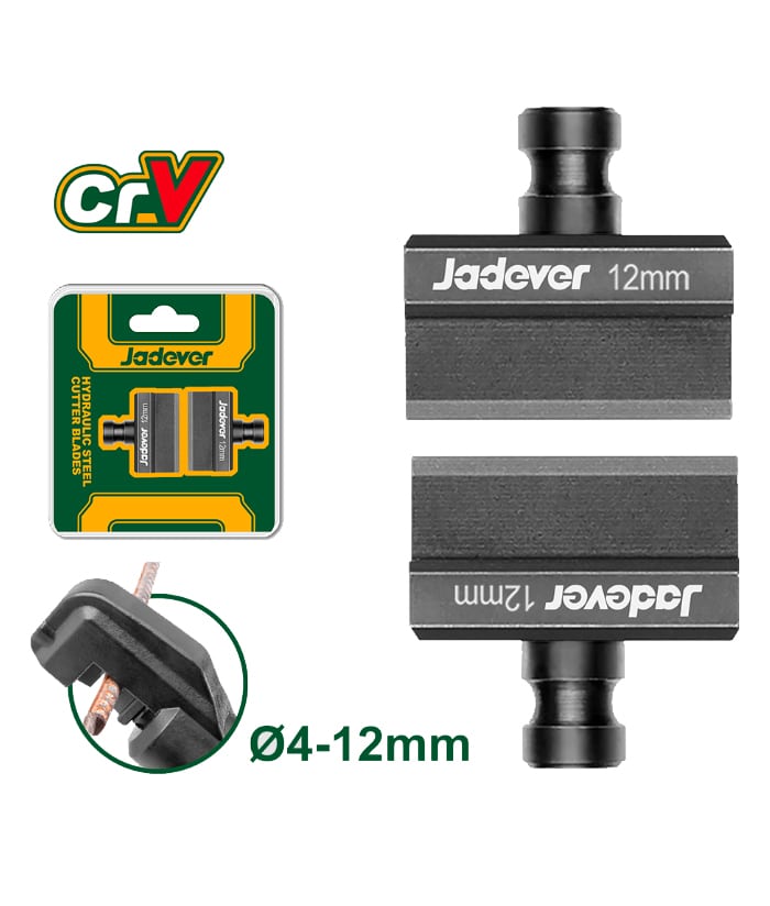 Repuesto Cuchillas Para Cizallas Hidráulicas de Acero 4-12mm Jadever JDCR1K12
