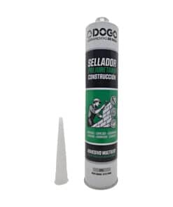 Sellador Adhesivo Poliuretano Industrial Multiuso Color Gris 310ml Dogo DOG01222