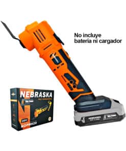 Sierra Multicortadora Multiherramienta Oscilante a Batería Inalámbrica 20V One Power Nebraska Naranja/Negro NOPMH20B