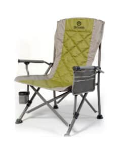 Silla Sillón Plegable Con Porta Vaso y Bolsillo Para Camping Aire Libre Nela Color Verde Driven AD-0180/VG