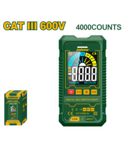 Tester Multimetro Digital CATIII 600V Jadever Amarillo/Verde JDDM1503