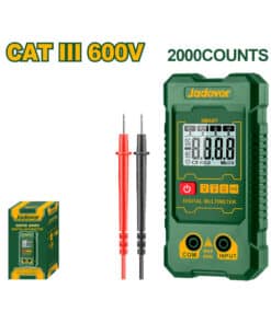 Tester Multimetro Automático 200-600V Jadever Amarillo/Verde JDDM1501