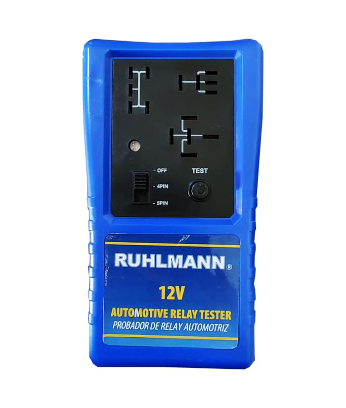 Tester Probador de Relay Automotriz Digital 12V Ruhlmann RU43206