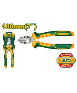 Alicate Corte Diagonal 7" 180mm Jadever Amarillo/Verde JDPL3717