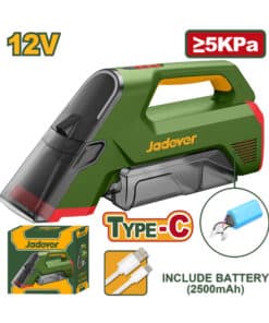 Aspiradora Lava Limpia Tapizados a Batería Inalámbrica Recargable USB C 12V 2.5A Jadever Amarillo/Verde JDVR7551