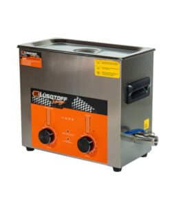 Bacha Batea Lavadora Lava Piezas de Ultrasonido 6.5lts Lusqtoff Naranja/Negro L1069