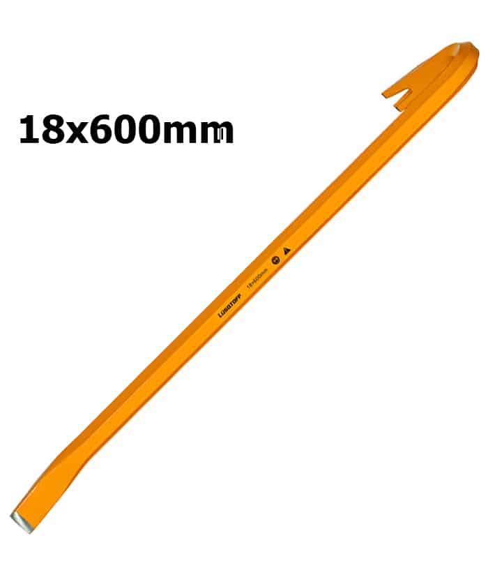Barreta Saca Clavos 18 x 600mm Lusqtoff Naranja L7192