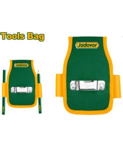 Bolso Cartuchera Colgante Porta Herramientas Cinta y Lápiz Jadever Amarillo/Verde JDTG2101